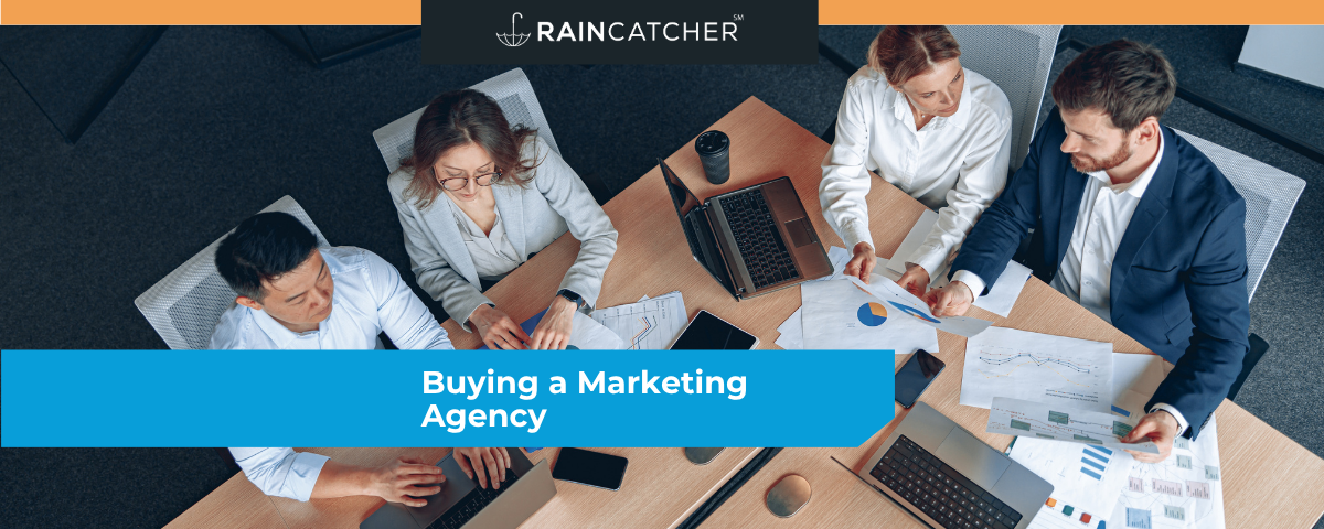 Buying a marketing agency.